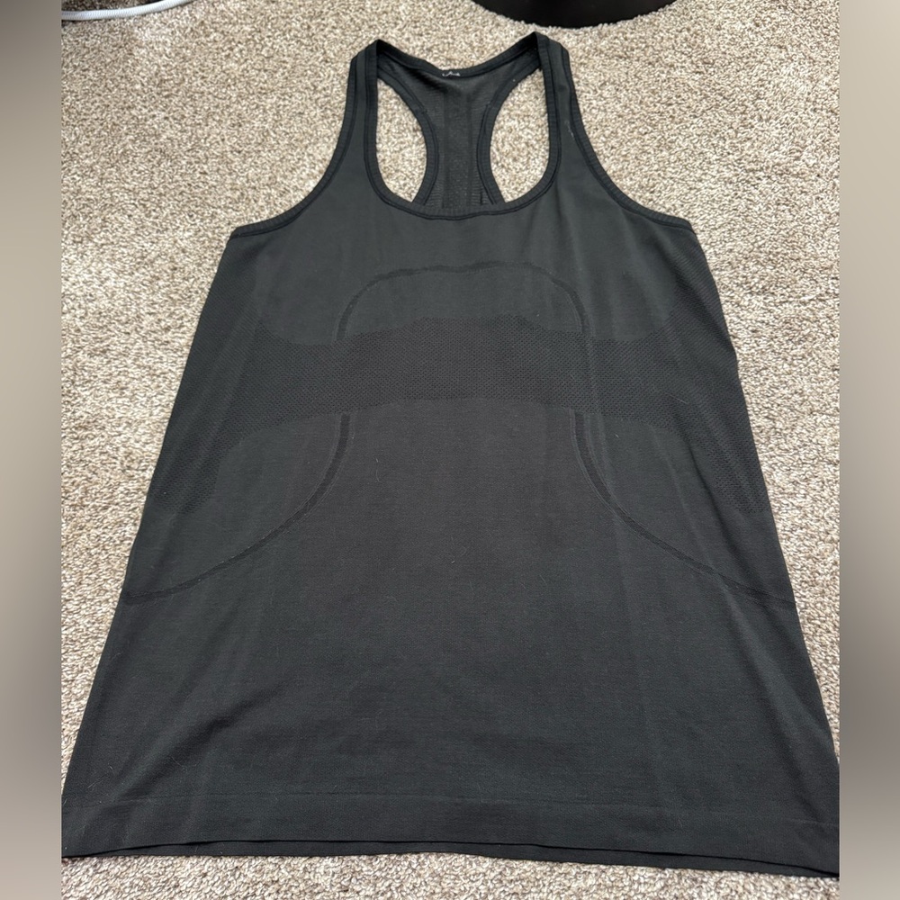 lululemon athletica Black Tank Top